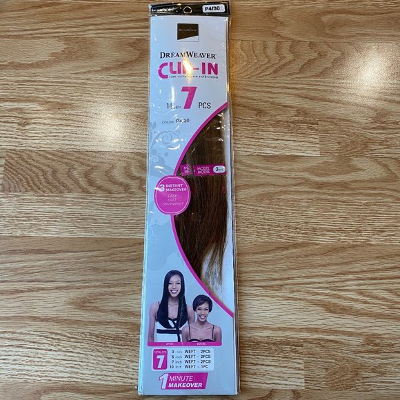 #45 MODELMODEL CLIP 100% HUMAN HAIR EXTENSIONS 14" - Picture 3 of 4